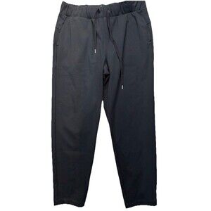 T by Talbots Pants MP Petite Black Paperbag Waist Drawstring Lightweight Casual